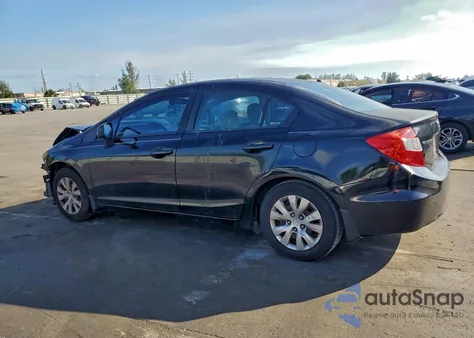 2012 Honda Civic Lx из США, поврежденный, VIN 19XFB2F59CE035893
